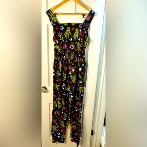 NOOWORKS Witchy Ways print overalls Large